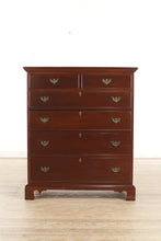 Load image into Gallery viewer, Heirloom Mahogany 6-Drawer Chest of Drawers - Craftique
