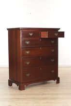 Load image into Gallery viewer, Heirloom Mahogany 6-Drawer Chest of Drawers - Craftique
