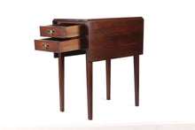 Load image into Gallery viewer, Heirloom Mahogany Pembroke Side Table - Craftique
