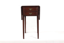 Load image into Gallery viewer, Heirloom Mahogany Pembroke Side Table - Craftique
