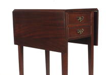 Load image into Gallery viewer, Heirloom Mahogany Pembroke Side Table - Craftique
