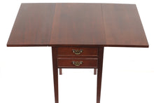 Load image into Gallery viewer, Heirloom Mahogany Pembroke Side Table - Craftique
