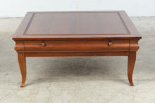 Load image into Gallery viewer, Hekman Traditional Cherry Square Coffee Table with Drawer
