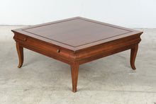 Load image into Gallery viewer, Hekman Traditional Cherry Square Coffee Table with Drawer
