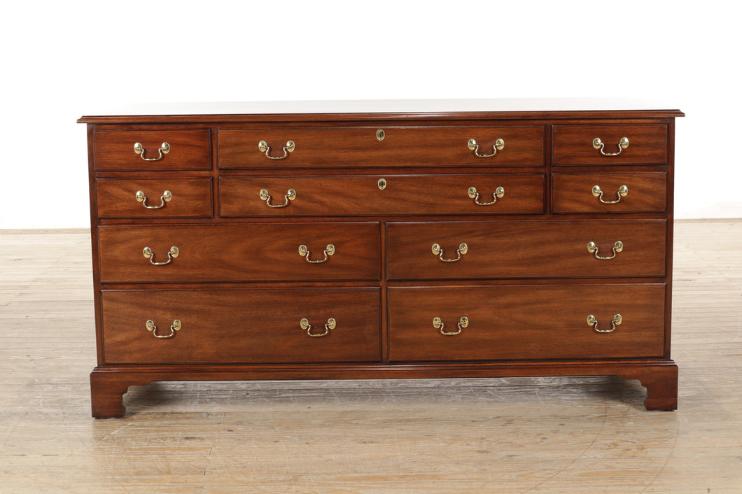 Henkel Harris Mahogany Chippendale Dresser - 124