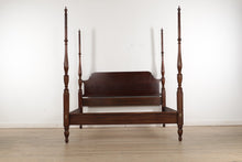 Load image into Gallery viewer, Henkel Harris Mahogany Queen Size Poster Bed
