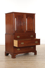 Load image into Gallery viewer, Henkel Harris Wild Cherry Armoire / Gentleman&#39;s Chest
