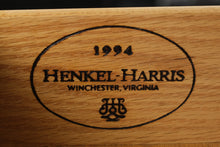 Load image into Gallery viewer, Henkel Harris Wild Black Cherry Breakfront China Cabinet Dated 1994
