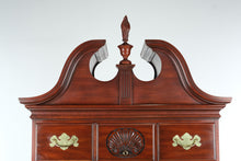 Load image into Gallery viewer, Henkel Harris Wild Black Cherry Highboy Chest on Chest Dated 1996
