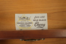 Load image into Gallery viewer, Henkel Harris Solid Cherry Drop Leaf Side Table with Drawers

