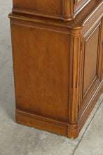 Load image into Gallery viewer, Henredon Lighted Display Cabinet with Wire Mesh Doors and Storage - Online Only
