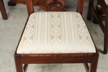 Load image into Gallery viewer, Henredon Regency Burl Wood Double Pedestal Dining Set with 6 Chairs and Two Leaves
