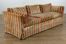 Load image into Gallery viewer, Mid-Century Henredon Sofa – Velvet Velour Upholstery
