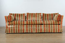 Load image into Gallery viewer, Mid-Century Henredon Sofa – Velvet Velour Upholstery
