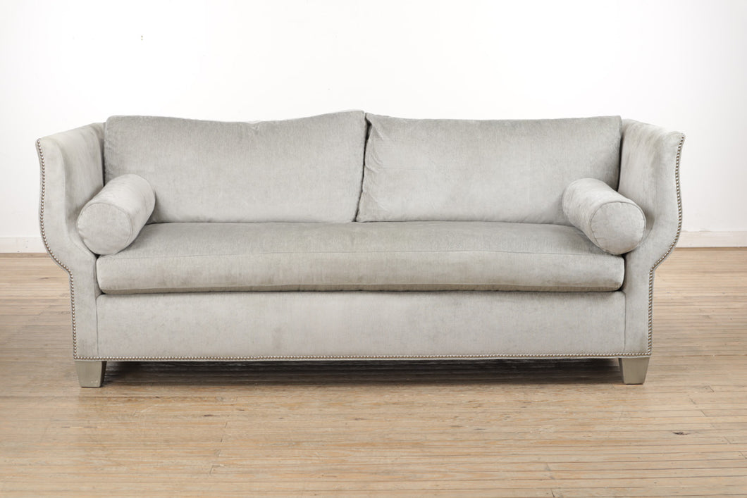 Cunning Silver Couch / Sofa by Hickory White