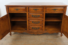 Load image into Gallery viewer, Hickory White French Provincial Solid Wood Sideboard Buffet

