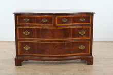 Load image into Gallery viewer, Hickory Furniture “American Masterpiece” Serpentine Front Bachelor’s Chest in Flame Mahogany
