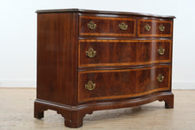Load image into Gallery viewer, Hickory Furniture “American Masterpiece” Serpentine Front Bachelor’s Chest in Flame Mahogany
