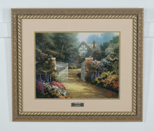 Load image into Gallery viewer, &quot;Hidden Cottage&quot; by Thomas Kinkade – Library Edition (Framed 30.5&quot; x 26.5&quot;)

