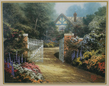 Load image into Gallery viewer, &quot;Hidden Cottage&quot; by Thomas Kinkade – Library Edition (Framed 30.5&quot; x 26.5&quot;)
