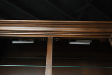 Load image into Gallery viewer, Rare Antique L. Hitchcock Two-Piece Hutch &amp; Sideboard with Glass Display Cabinet
