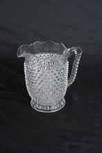 Load image into Gallery viewer, Vintage Anchor Hocking Hobnail Clear Glass Ice Lip Water Pitcher Depression Glass
