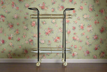 Load image into Gallery viewer, Hollywood Regency Style Tea Cart
