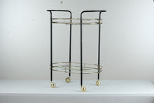 Load image into Gallery viewer, Hollywood Regency Style Tea Cart

