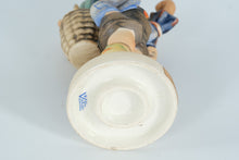 Load image into Gallery viewer, Goebel Hummel Figurine “Home From Market” #198/1 – TMK-3 Large Stylized Bee – W. Germany – 5.5”
