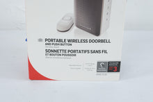 Load image into Gallery viewer, Honeywell RDWL313A Series 3 Portable Wireless Doorbell Push Button New
