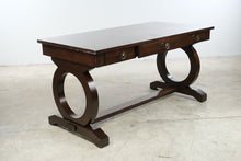 Load image into Gallery viewer, Hooker Furniture Kinsey Executive Desk with Three Drawers and Keyboard Tray
