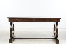 Load image into Gallery viewer, Hooker Furniture Kinsey Executive Desk with Three Drawers and Keyboard Tray
