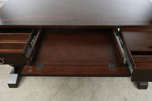 Load image into Gallery viewer, Hooker Furniture Kinsey Executive Desk with Three Drawers and Keyboard Tray
