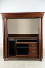 Load image into Gallery viewer, Hooker Furniture Computer Armoire Desk with Pocket Doors
