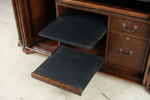 Load image into Gallery viewer, Hooker Furniture Computer Armoire Desk with Pocket Doors
