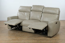 Load image into Gallery viewer, Hooker Furniture Mowry Power Reclining Sofa – Top Grain Leather – Cream
