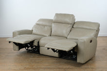 Load image into Gallery viewer, Hooker Furniture Mowry Power Reclining Sofa – Top Grain Leather – Cream

