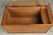 Load image into Gallery viewer, Antique Dovetailed Pine Blanket Chest with Interior Till
