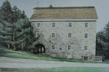 Load image into Gallery viewer, Don Campanelli 1986 Stone Mill Landscape Art Print Framed 35 x 29
