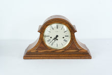 Load image into Gallery viewer, Howard Miller 613-102 Oak Yorkshire Mantel Clock – Westminster Chime, Key-Wind
