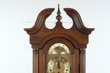 Load image into Gallery viewer, Howard Miller 61st Anniversary Grandfather Clock – Traditional Cherry Wood Longcase Clock
