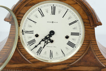Load image into Gallery viewer, Howard Miller 613-102 Oak Yorkshire Mantel Clock – Westminster Chime, Key-Wind
