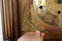 Load image into Gallery viewer, Howard Miller 61st Anniversary Grandfather Clock – Traditional Cherry Wood Longcase Clock
