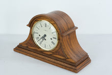 Load image into Gallery viewer, Howard Miller 613-102 Oak Yorkshire Mantel Clock – Westminster Chime, Key-Wind

