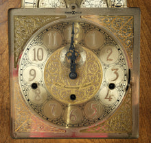 Load image into Gallery viewer, Howard Miller 61st Anniversary Grandfather Clock – Traditional Cherry Wood Longcase Clock
