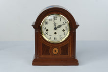 Load image into Gallery viewer, Howard Miller Chiming Mantel Clock Wood Marquetry Inlay Key
