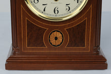 Load image into Gallery viewer, Howard Miller Chiming Mantel Clock Wood Marquetry Inlay Key
