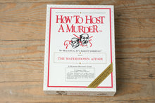 Load image into Gallery viewer, How To Host A Murder The Watersdown Affair Parker Brothers Mystery Party Game 1985
