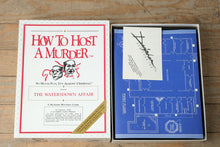 Load image into Gallery viewer, How To Host A Murder The Watersdown Affair Parker Brothers Mystery Party Game 1985
