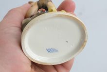 Load image into Gallery viewer, Vintage Goebel Hummel Feeding Time Figurine 199 0 West Germany Girl With Chicks
